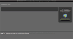 Desktop Screenshot of bluepedia.com